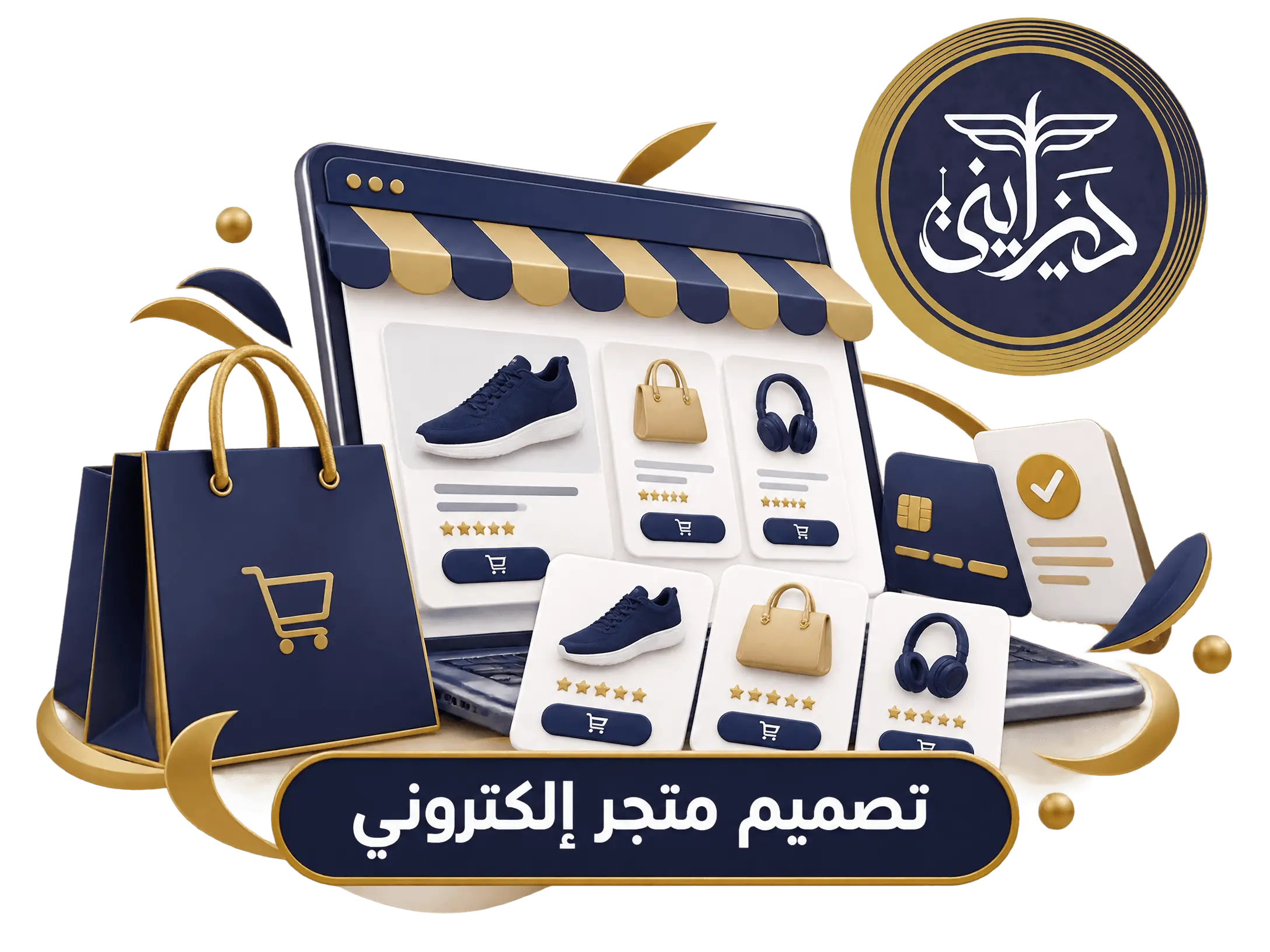 خدمة تصميم متجر إلكتروني احترافي