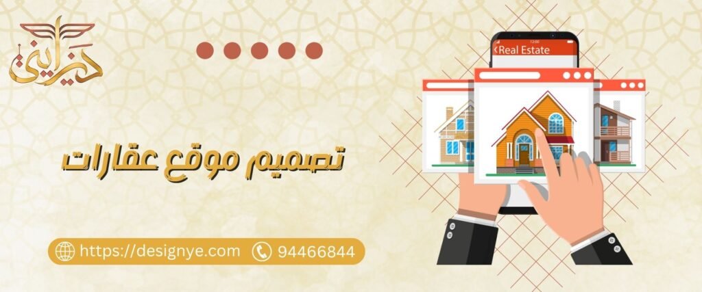 تصميم موقع عقارات